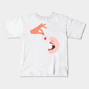 Red Cherry love Kids T-Shirt